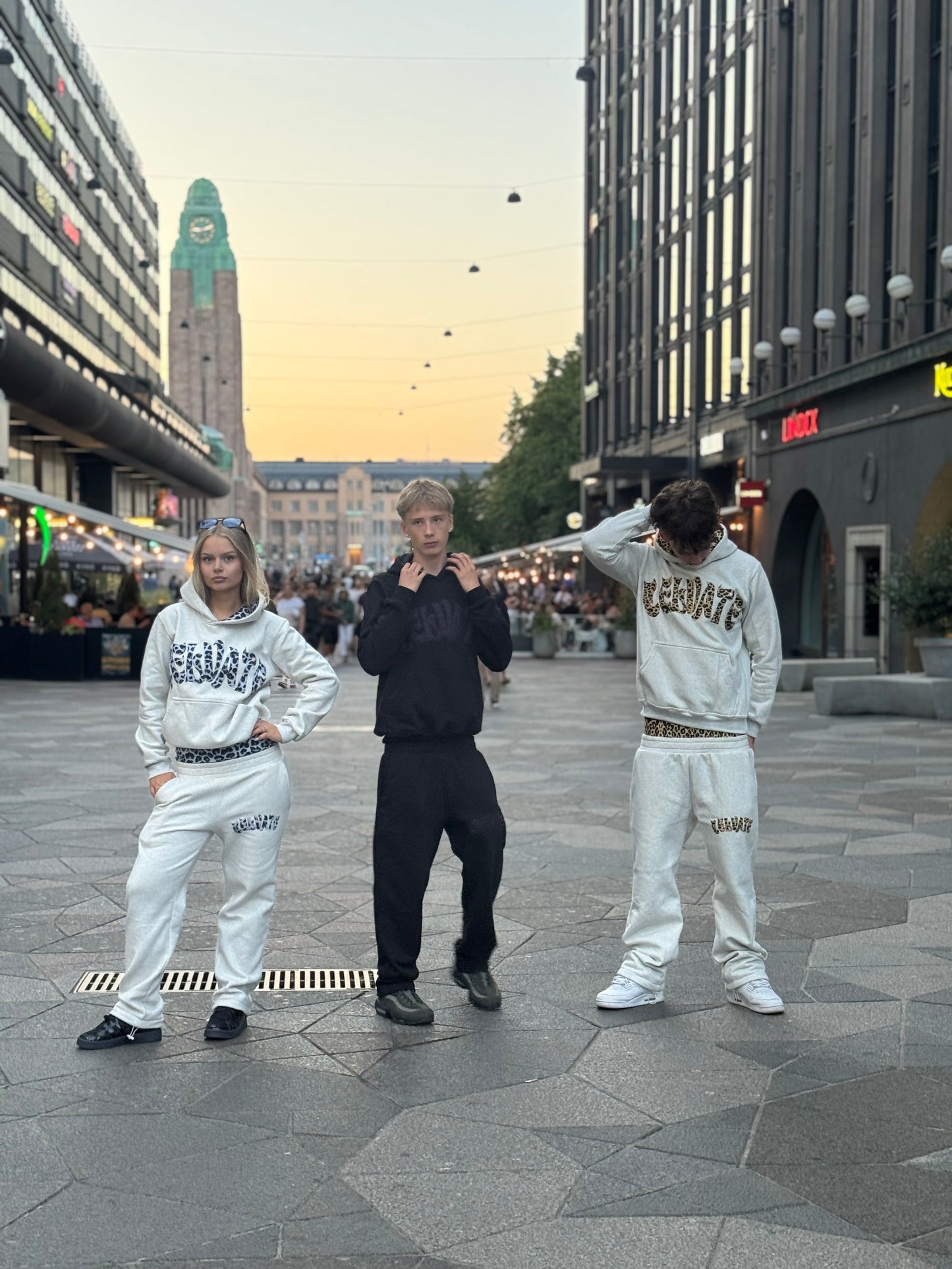 Celvate® Black leopard tracksuit