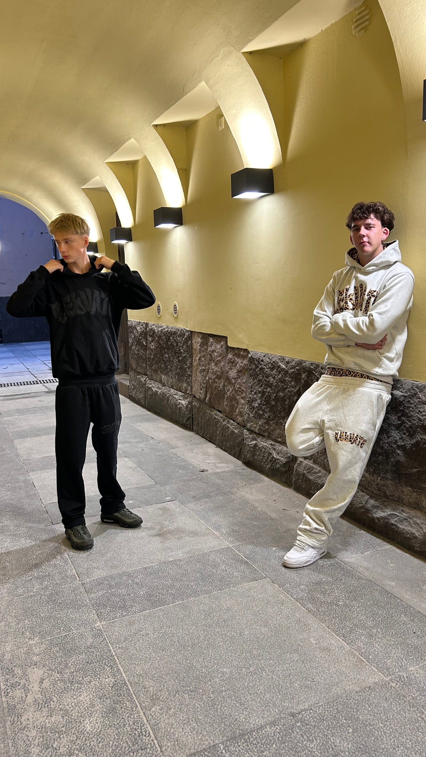 Celvate® Black leopard tracksuit