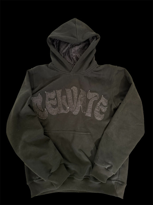 Celvate® Black leopard hoodie