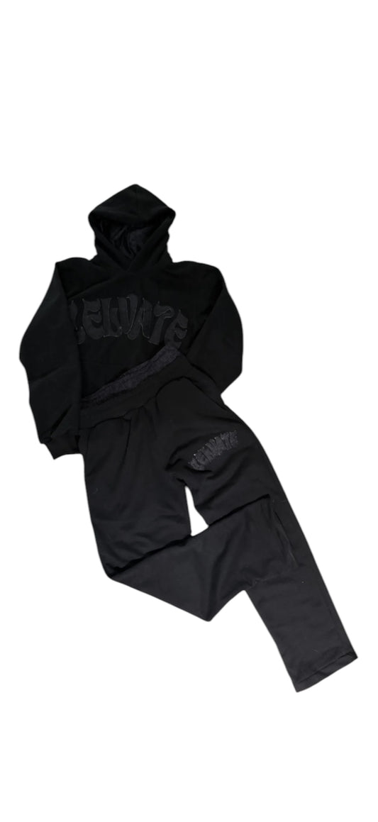 Celvate® Black leopard tracksuit