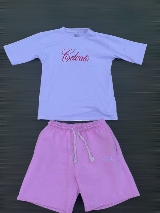 Celvate® Rose pink summer tracksuit